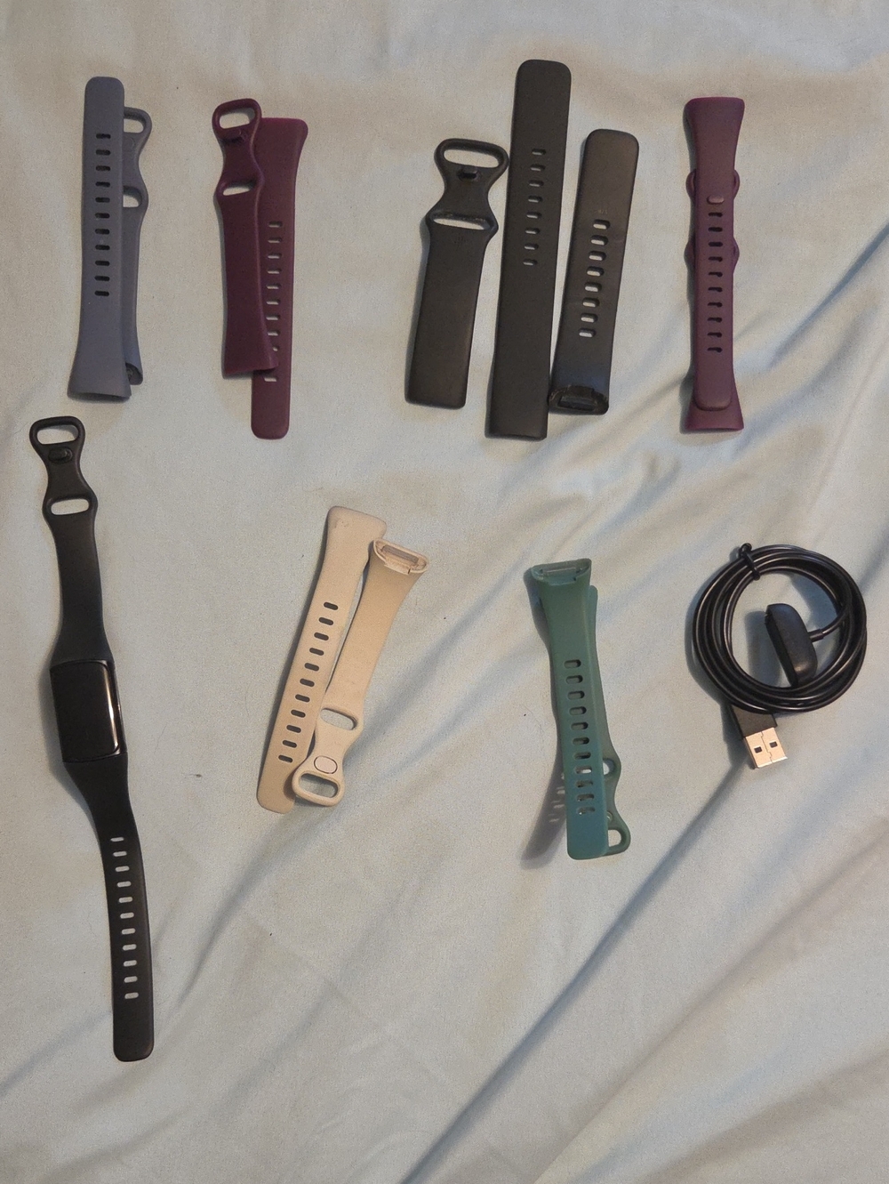 Fitbit Charge 6 Watch AND Variety Of Bands BUNDLE